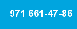 971 661-47-86